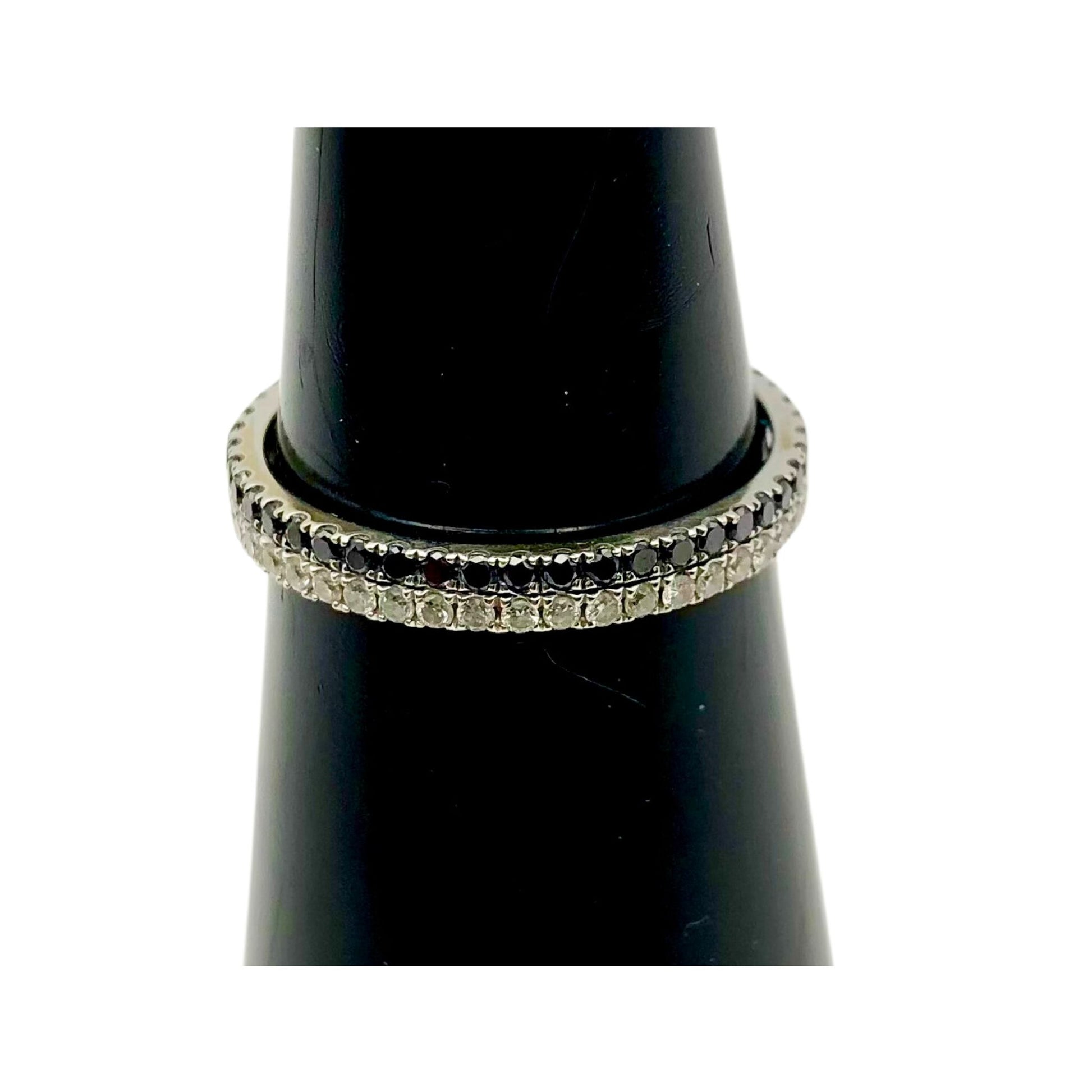 Black & White Diamond Ring