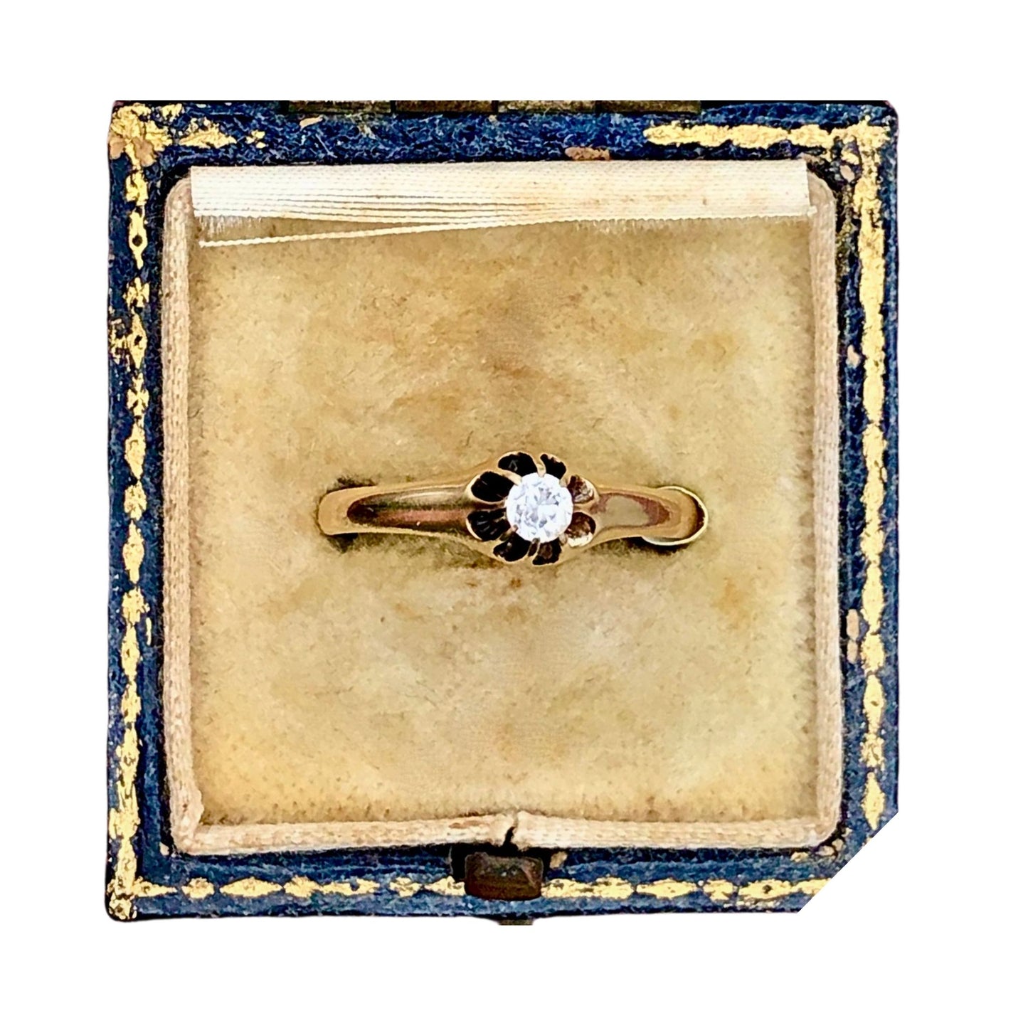 Antique Solitaire Diamond Ring