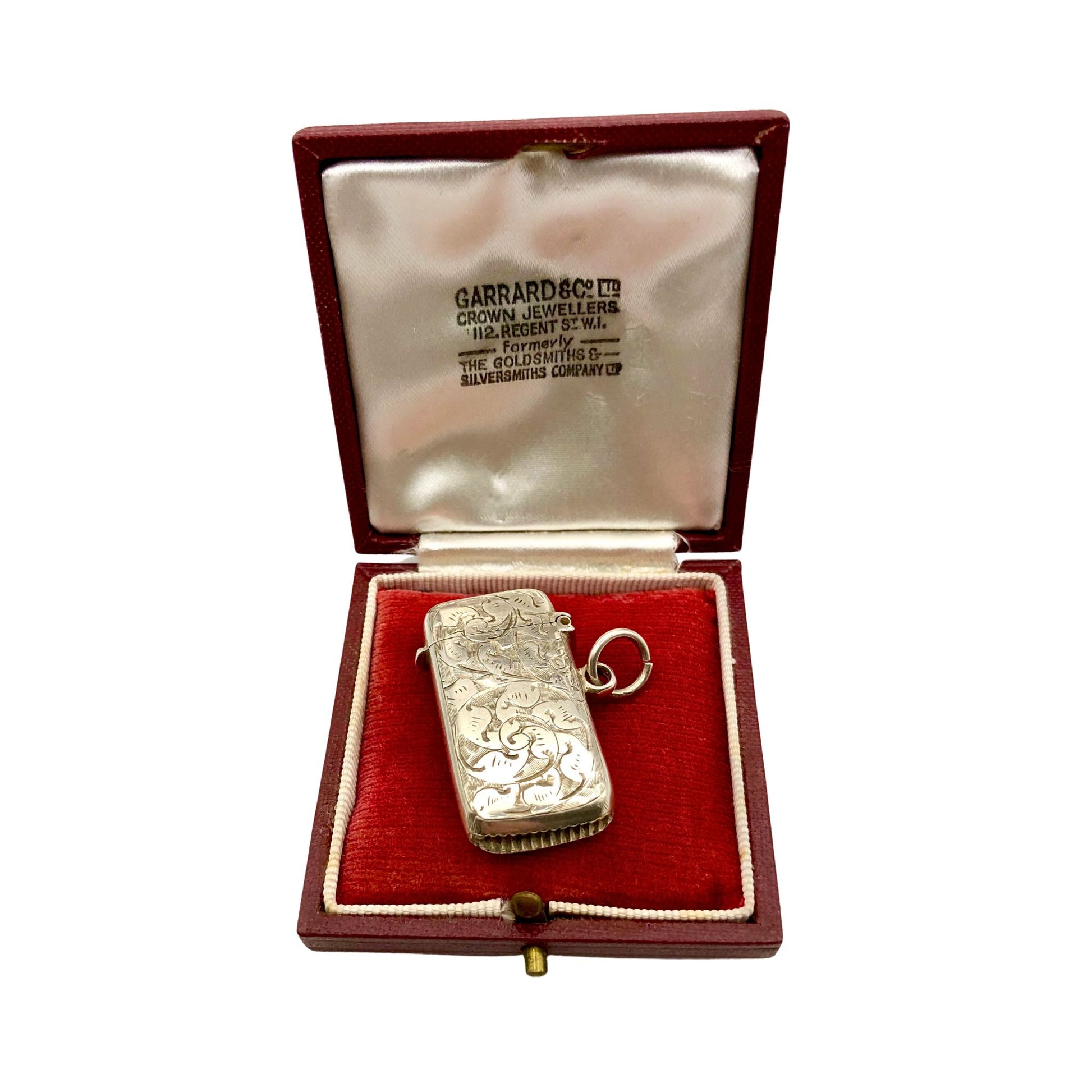 Small Silver Vesta Case