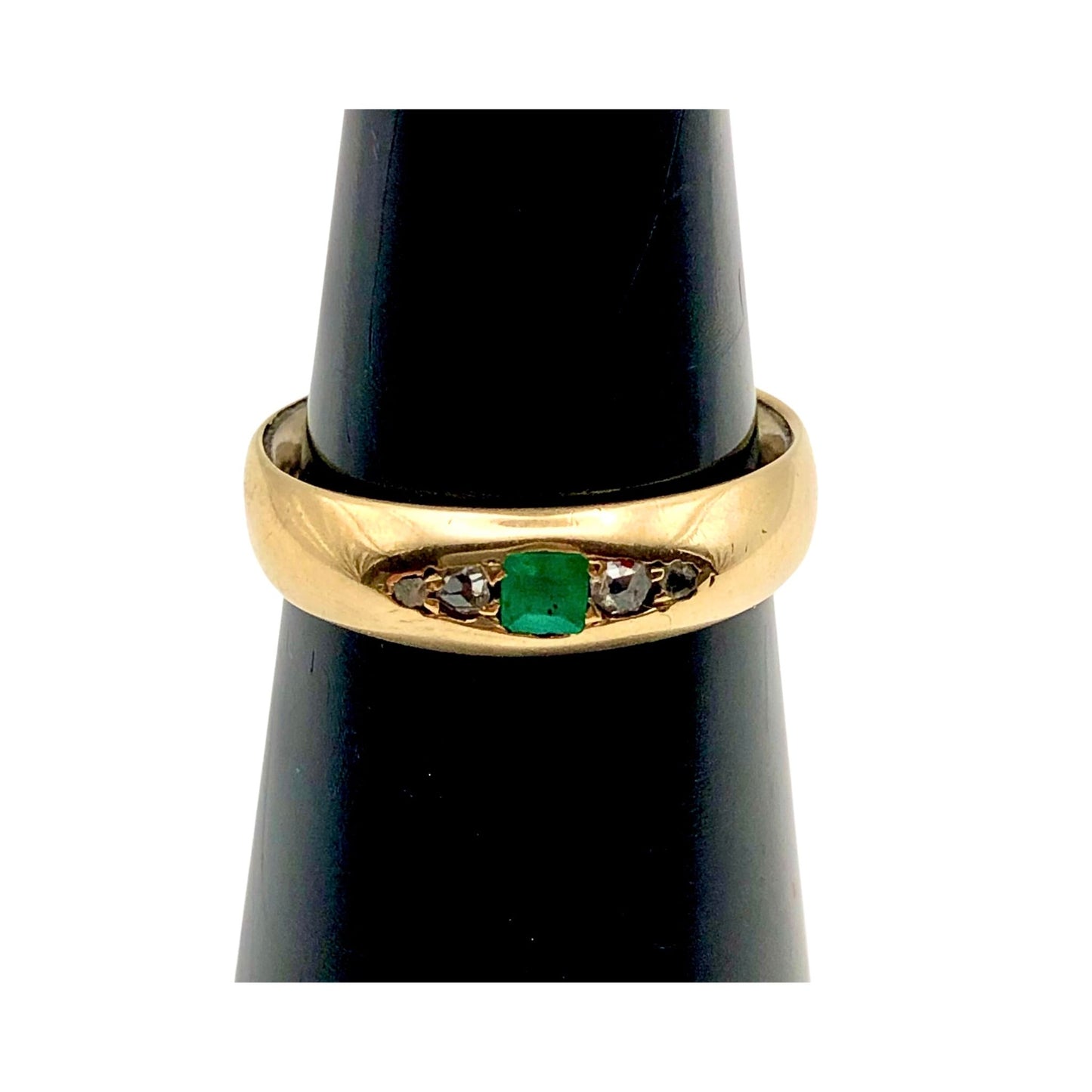 Emerald & Diamond Ring